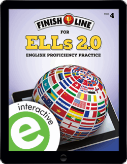 Finish Line for ELLs 2.0 Interactive eBook, Grade 4.