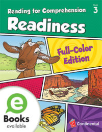Cover of Reading for Comprehension Readiness, Full-Color Edition