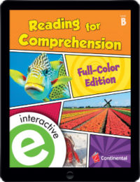 Reading for Comprehension, Full-Color Edition interactive eBook image