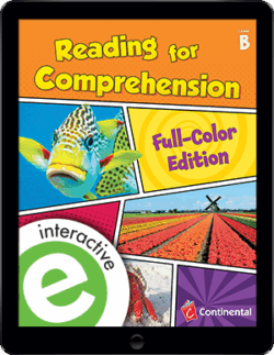 Reading for Comprehension, Full-Color Edition interactive eBook image