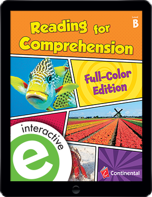 Reading for Comprehension, Full-Color Edition interactive eBook image
