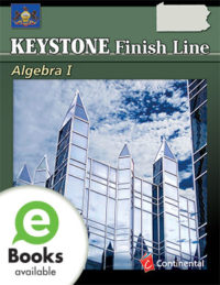 Book cover of Keystone Finish Line Algebra I