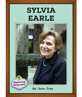 Sylvia Earle biography seedling reader cover.