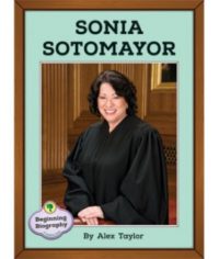 Sonia Sotomayor Seedling Reader Cover
