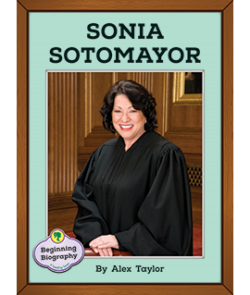 Sonia Sotomayor Seedling Reader Cover.