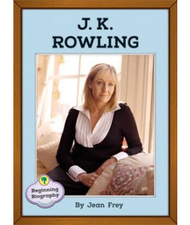 J.K. Rowling biography seedling reader cover.