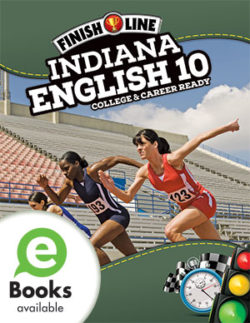Cover of Finish Line Indiana English 10