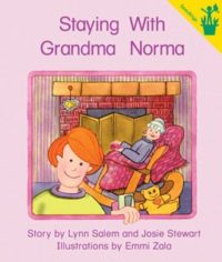 Staying with Grandma Norma Seedling Reader Cover