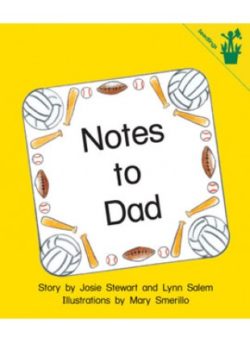 Notes to Dad Seedling Reader Cover