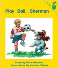 Play Ball, Sherman Seedling Reader Cover