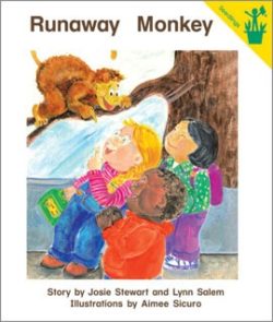 Runaway Monkey Seedling Reader Cover