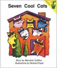 Seven Cool Cats Seedling Reader Cover