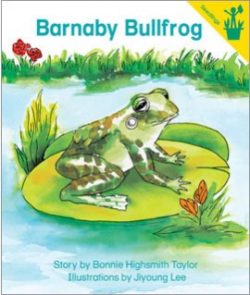 Barnaby Bullfrog Seedling Reader Cover