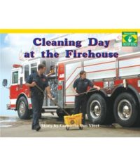 Cleaning Day at the Firehouse Seedling Reader Cover