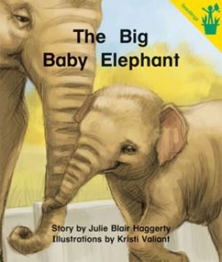The Big Baby Elephant Seedling Reader Cover