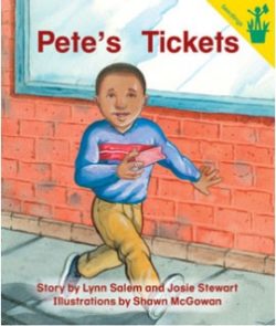 Pete's Tickets Seedling Reader Cover