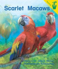 Scarlet Macaws Seedling Reader Cover
