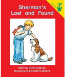 Sherman's Lost and Found Seedling Reader Cover