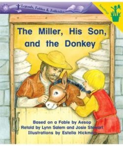 The Miller, His Son, and the Donkey Seedling Reader Cover
