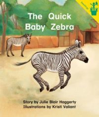 The Quick Baby Zebra Seedling Reader Cover