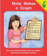 Molly Makes a Graph Seedling Reader Cover