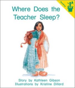 Where Does the Teacher Sleep? Seedling Reader Cover