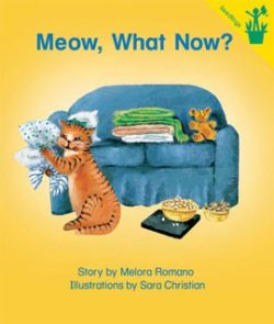 Meow, What Now? Seedling Reader Cover