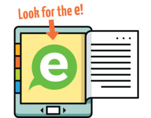Look for the e Free eBooks Icon