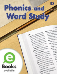 Phonics and Word Study Student Book Cover, Level D