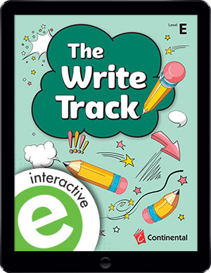 The Write Track Interactive Student eBook, Level E