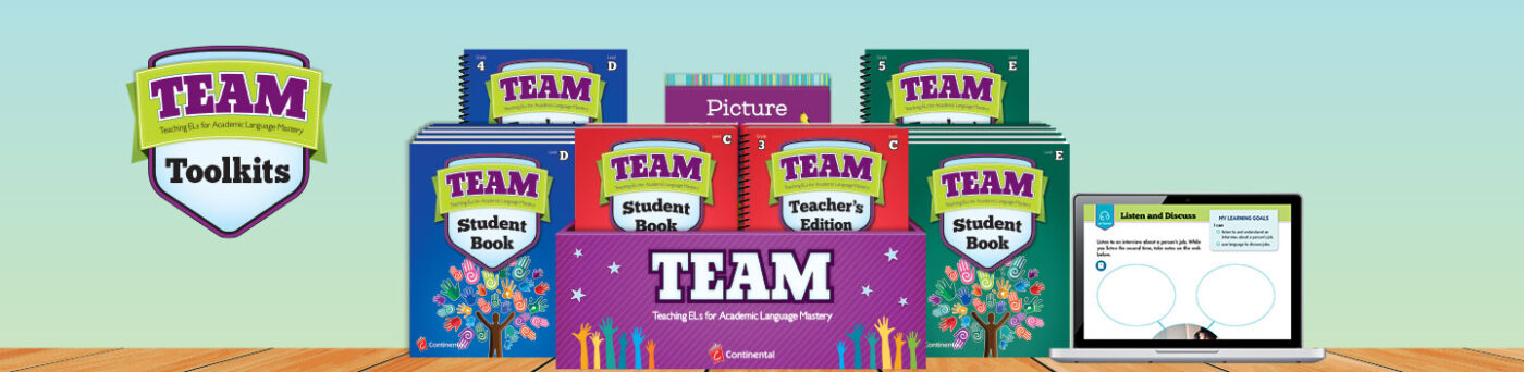 TEAM Sample Request Graphic showing a group to student book sets.
