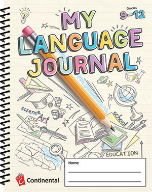 My Language Journal 10-pack Student Books, Grades 9-12.