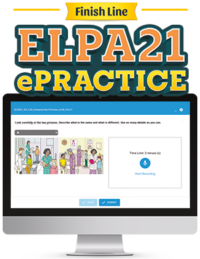 Finish Line ELPA21 ePractice Student License, Grade 2.